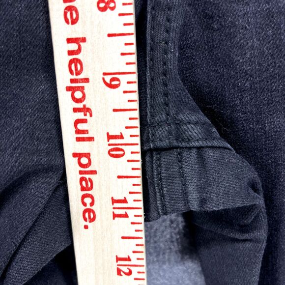 Supredenim Jeans Juniors 8 Black Distressed Skinny ultra Ripped Mid rise - Picture 13 of 15